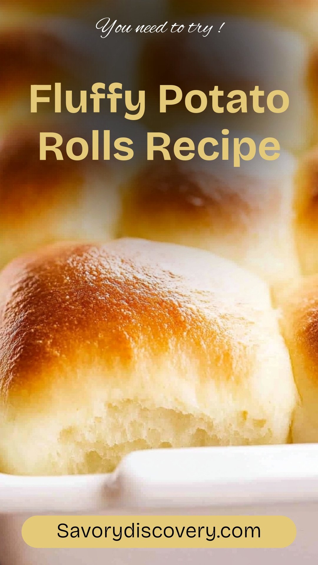 Fluffy Potato Rolls Recipe