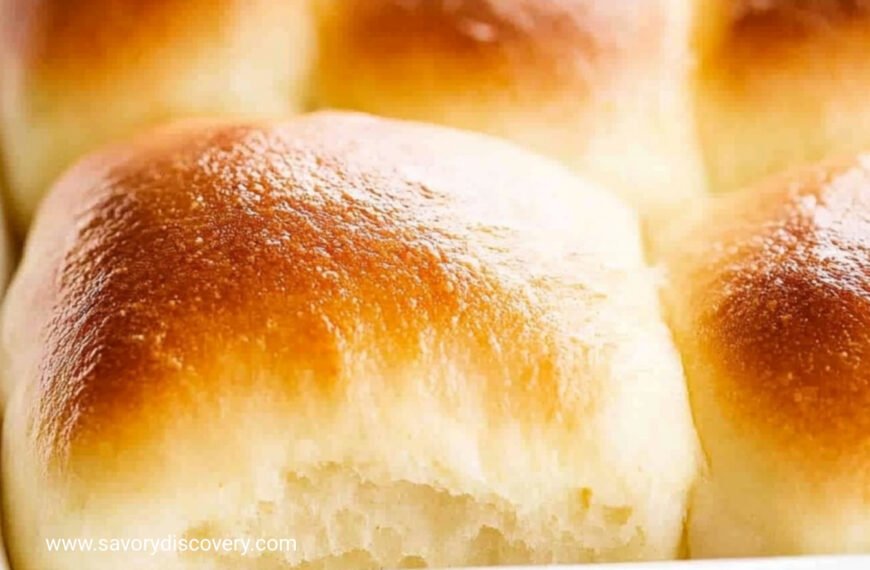 Fluffy Potato Rolls Recipe