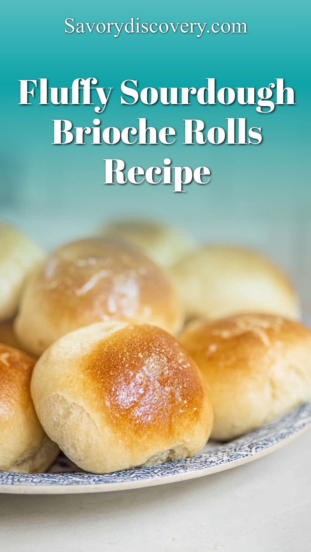 Fluffy Sourdough Brioche Rolls Recipe