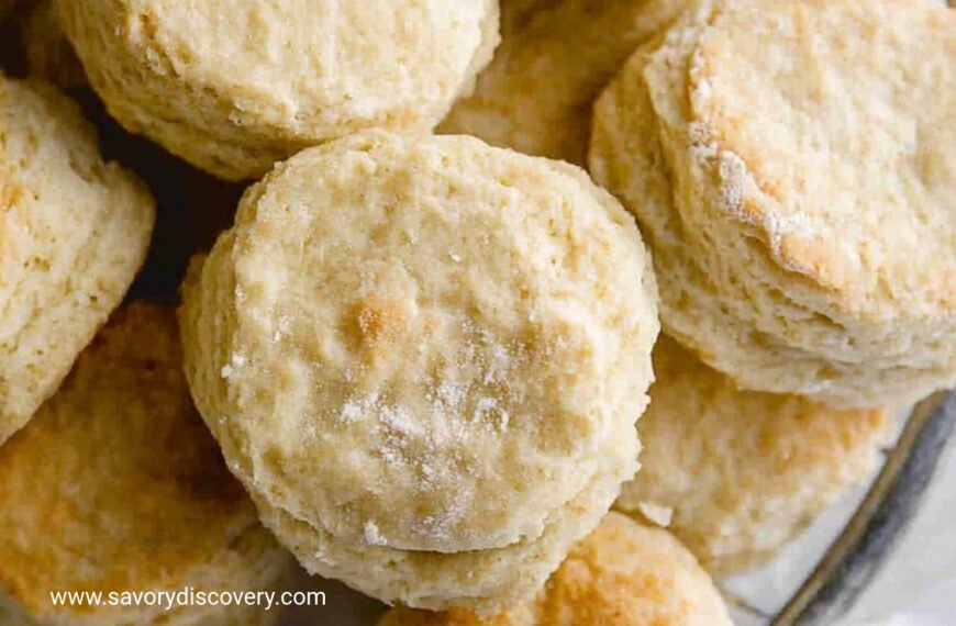 Fluffy Sourdough Discard Biscuits