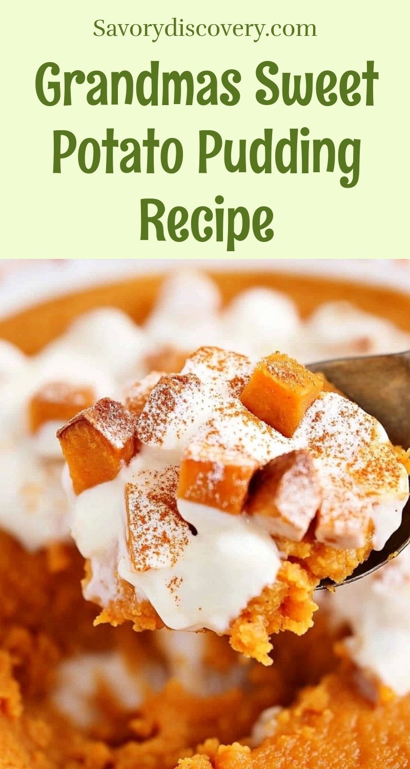 Grandmas Sweet Potato Pudding Recipe
