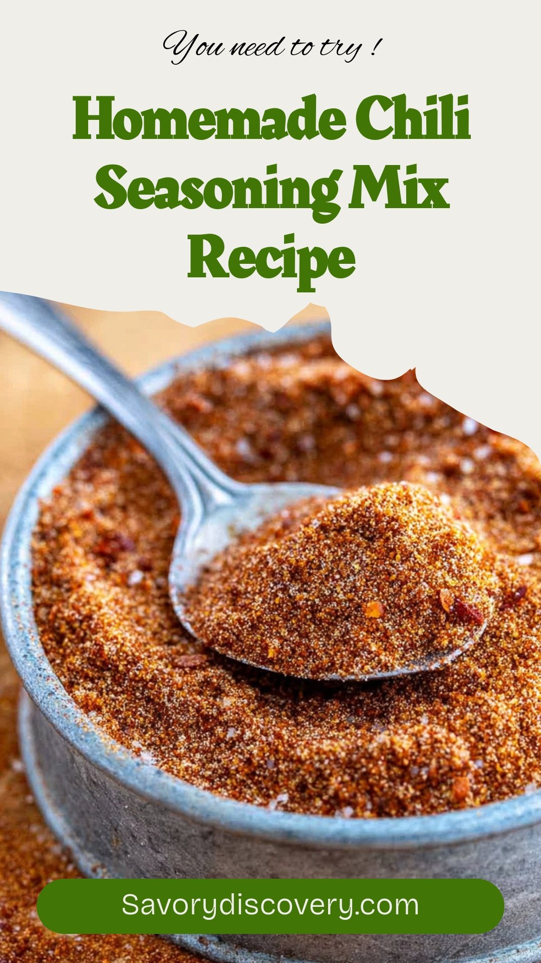 Homemade Chili Seasoning Mix Recipe