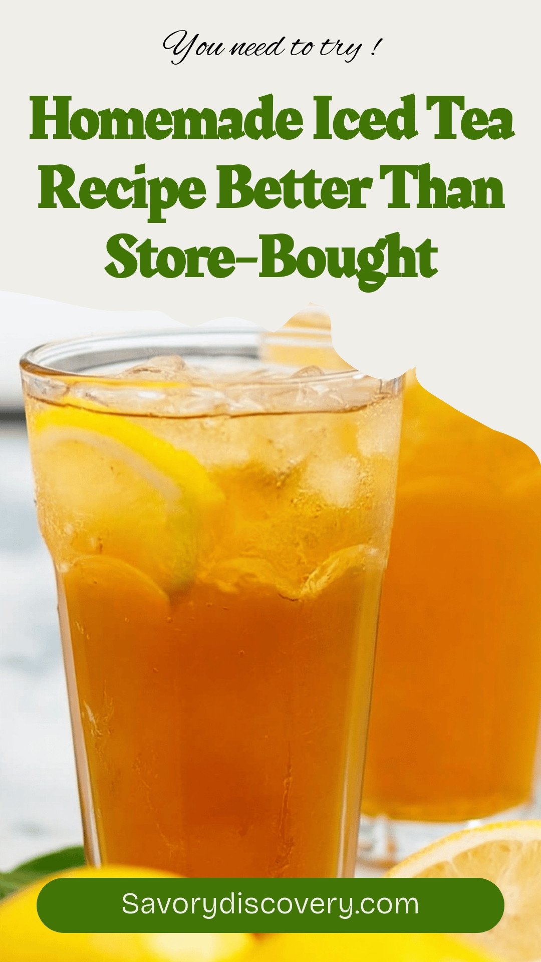 Homemade Iced Tea Recipe Better Than Store-Bought