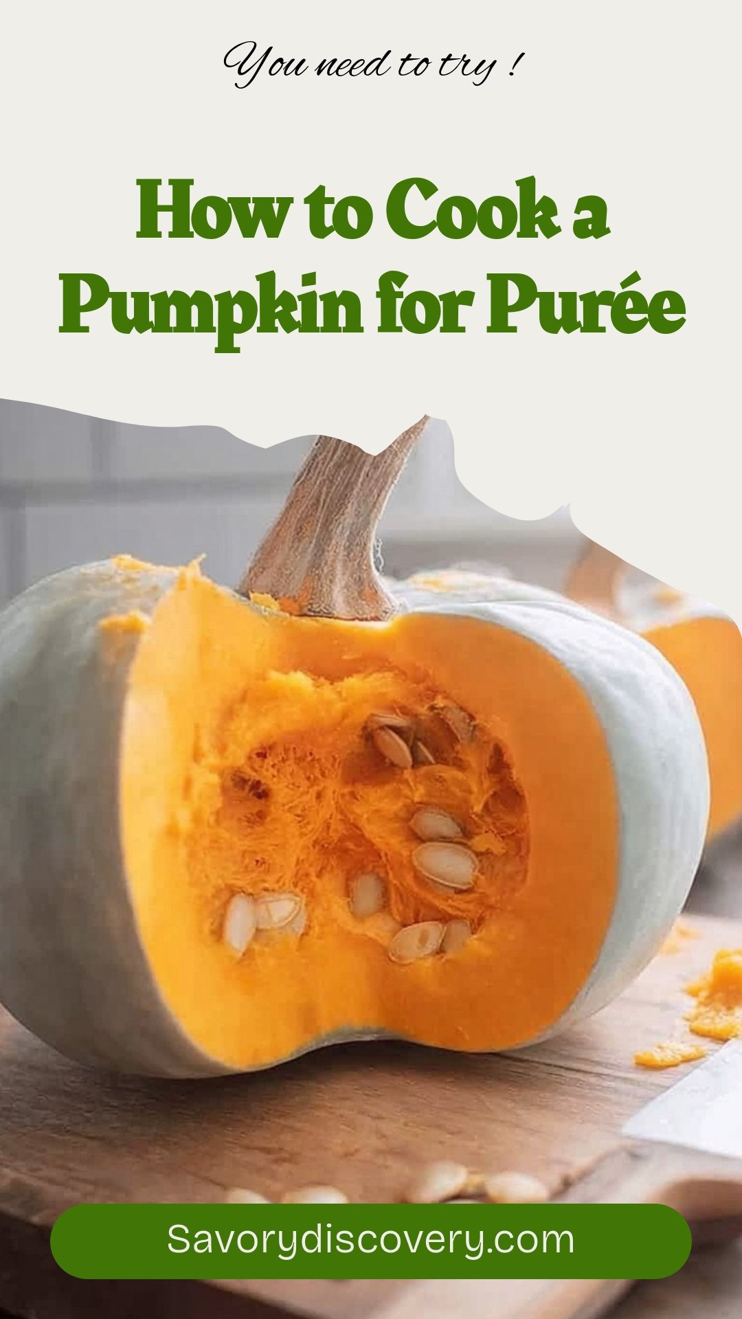 How to Cook a Pumpkin for Purée