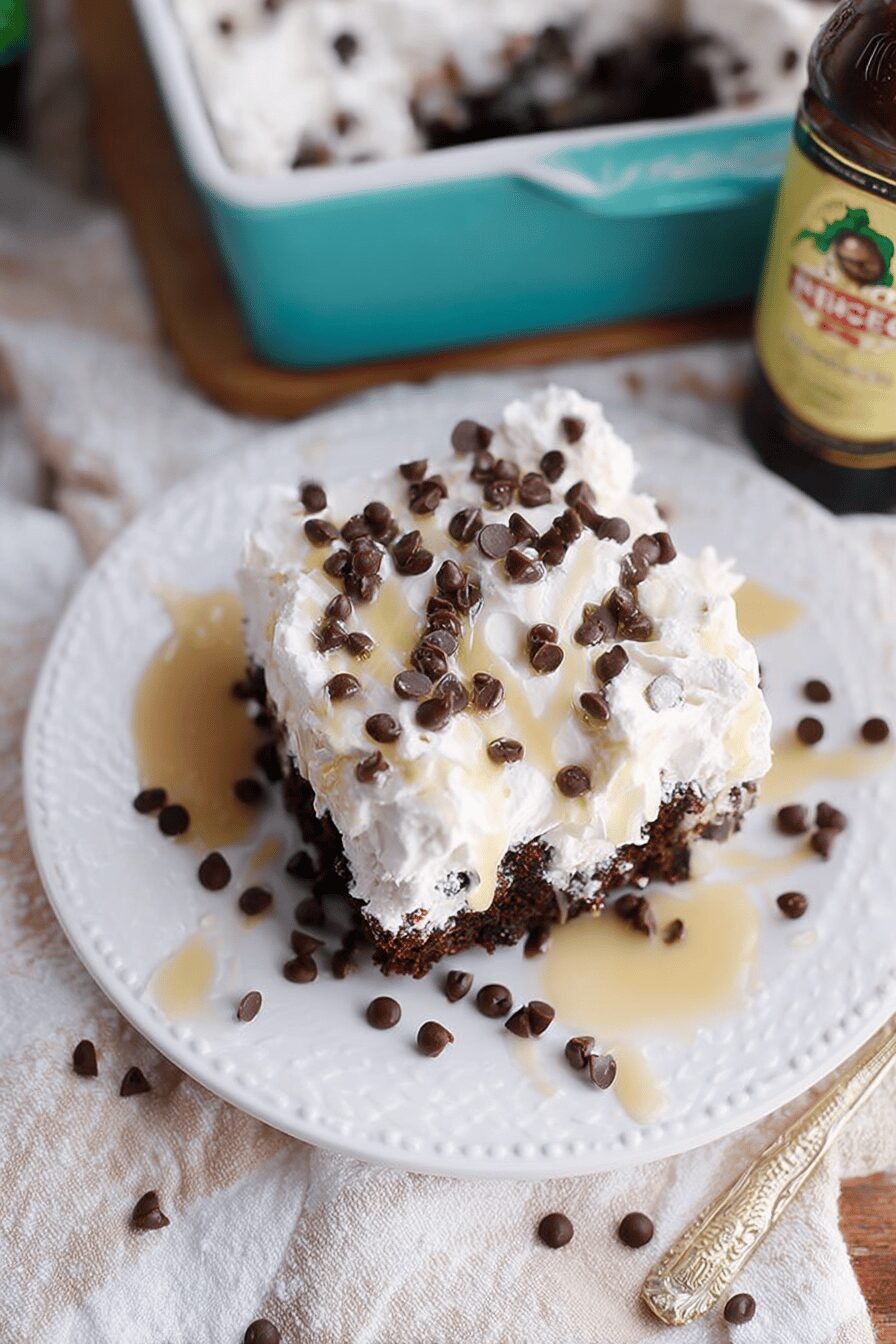 Irish Cream Poke Cake Recipe