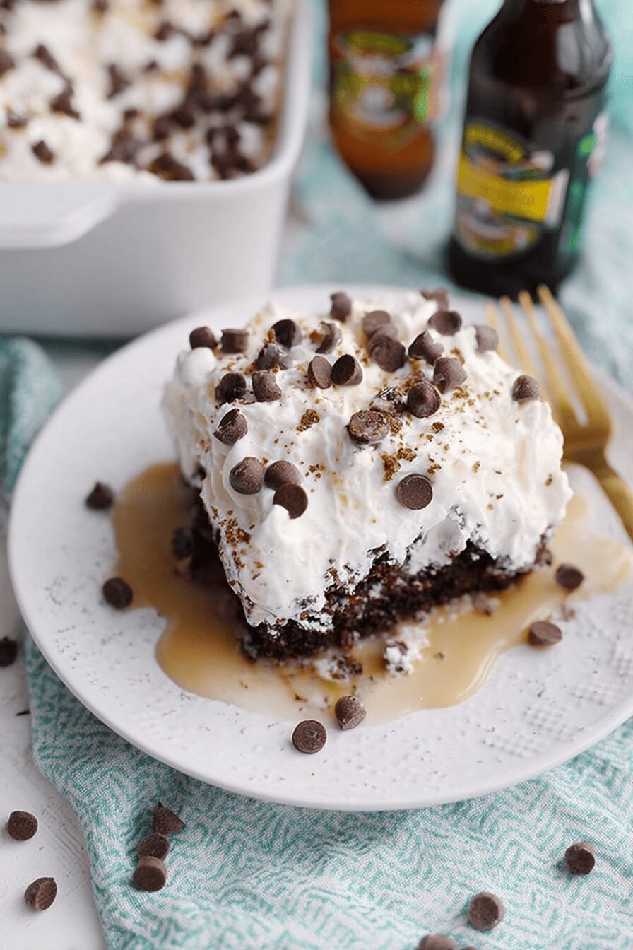 Irish Cream Poke Cake Recipe