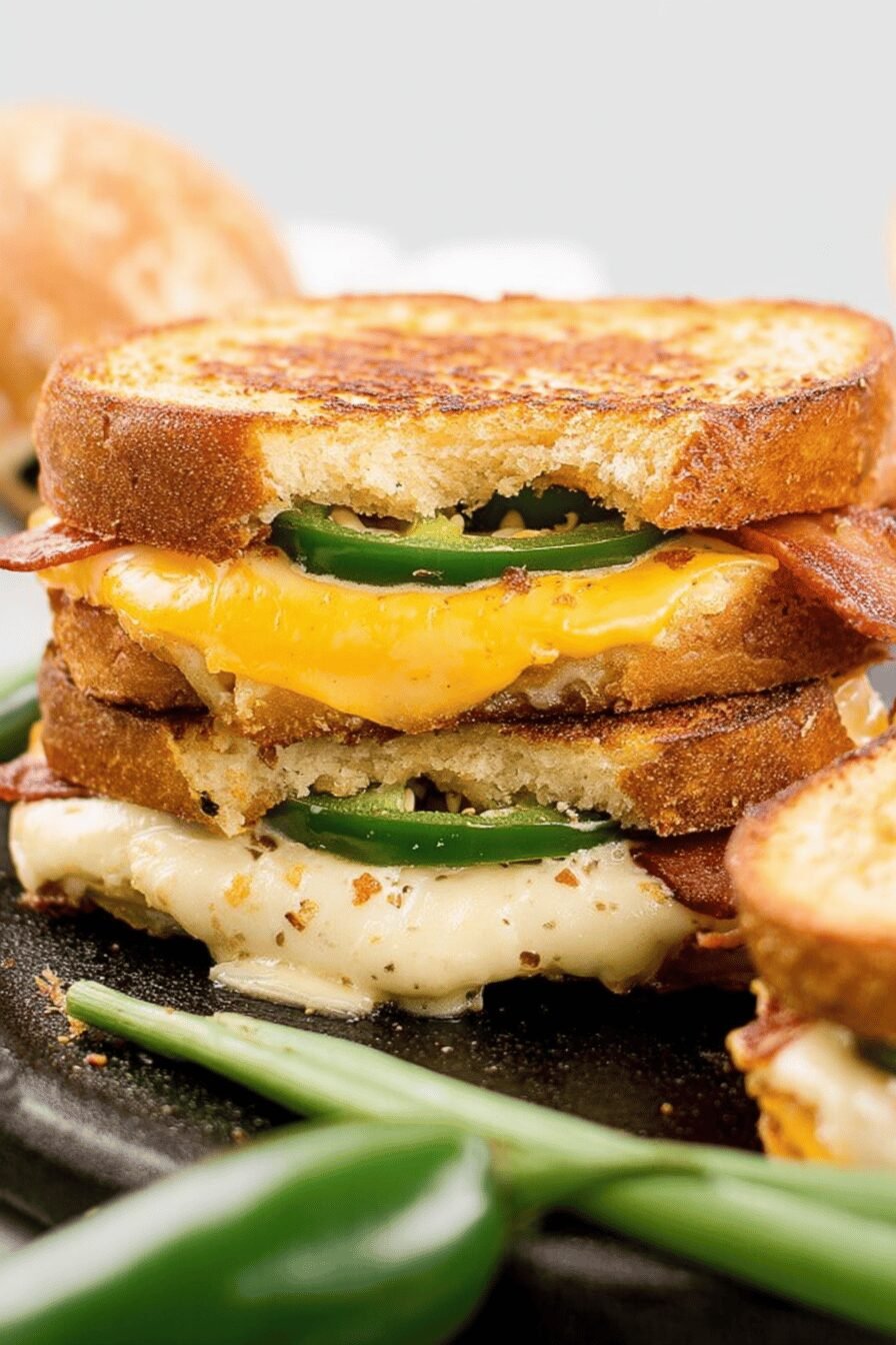 Jalapeño Popper Grilled Cheese Sandwich Recipe