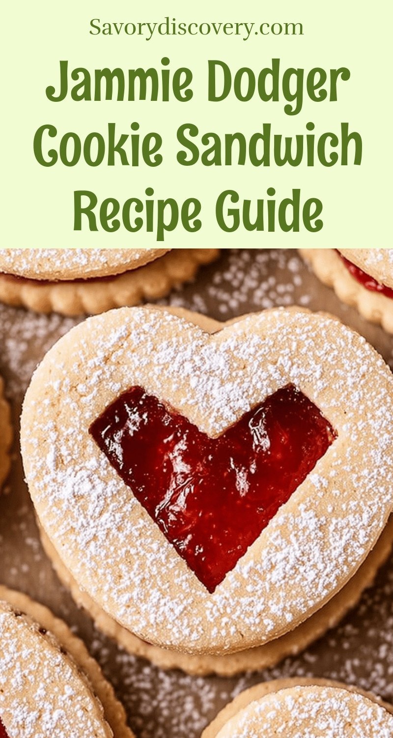 Jammie Dodger Cookie Sandwich Recipe Guide