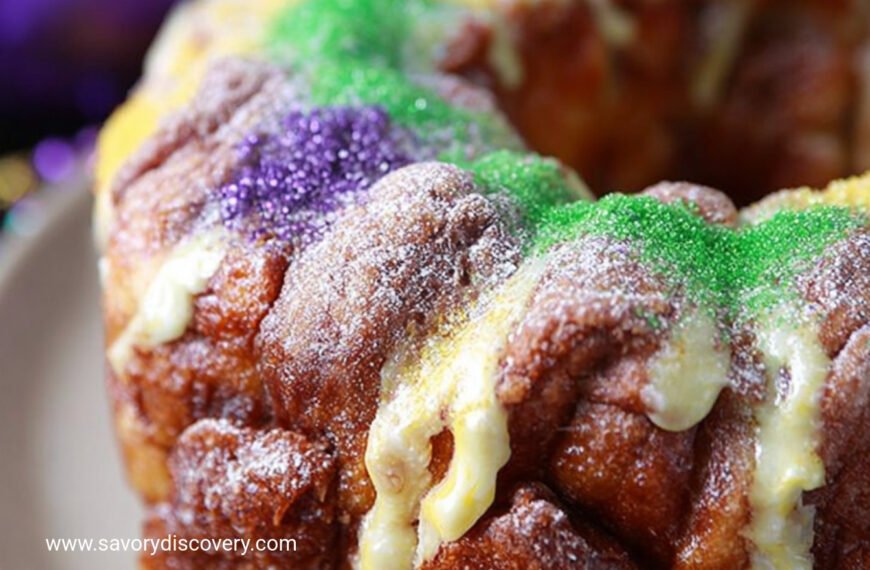 King Cake Pull Apart Bread Recipe
