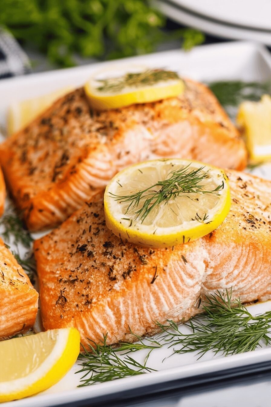 Lemon Dill Salmon Recipe for Dinner