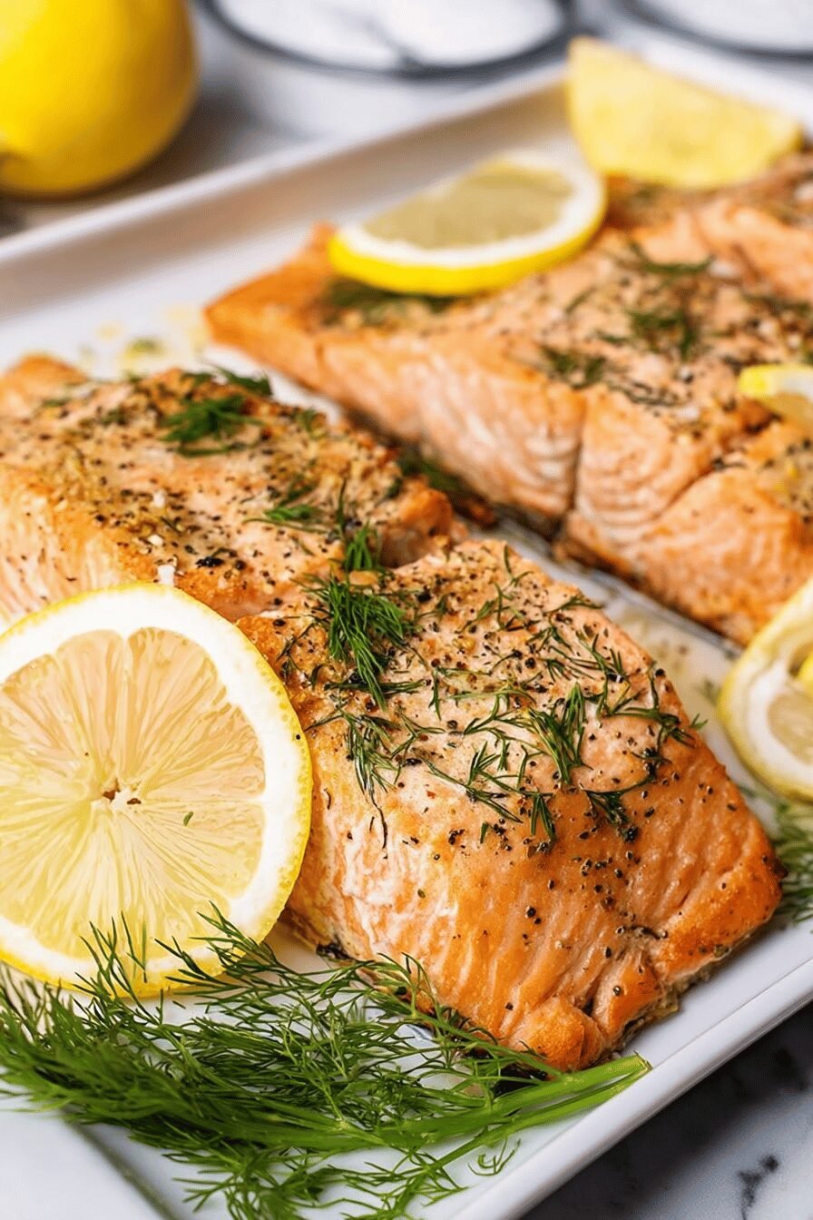 Lemon Dill Salmon Recipe for Dinner
