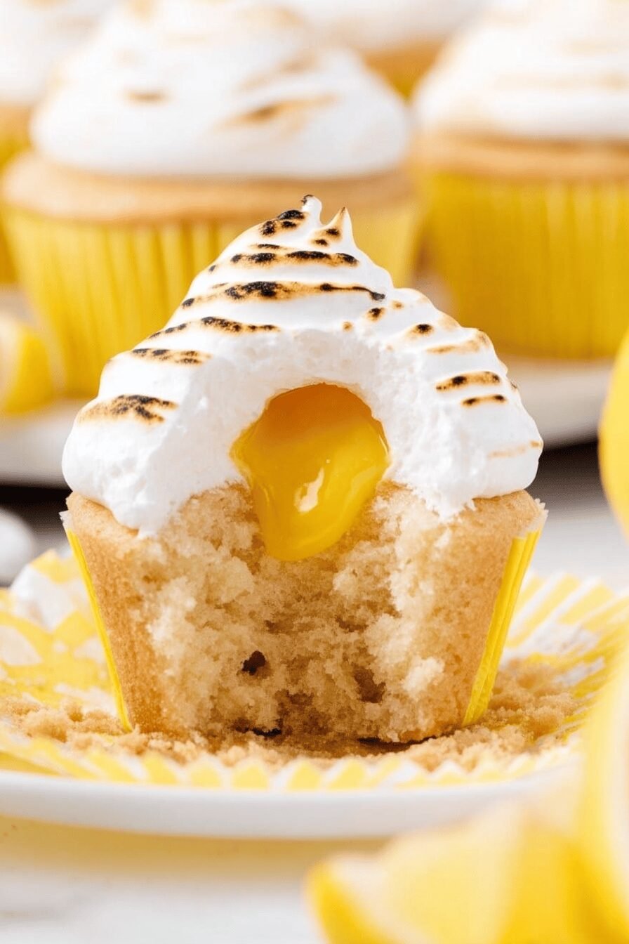 Lemon Meringue Cupcakes Recipe