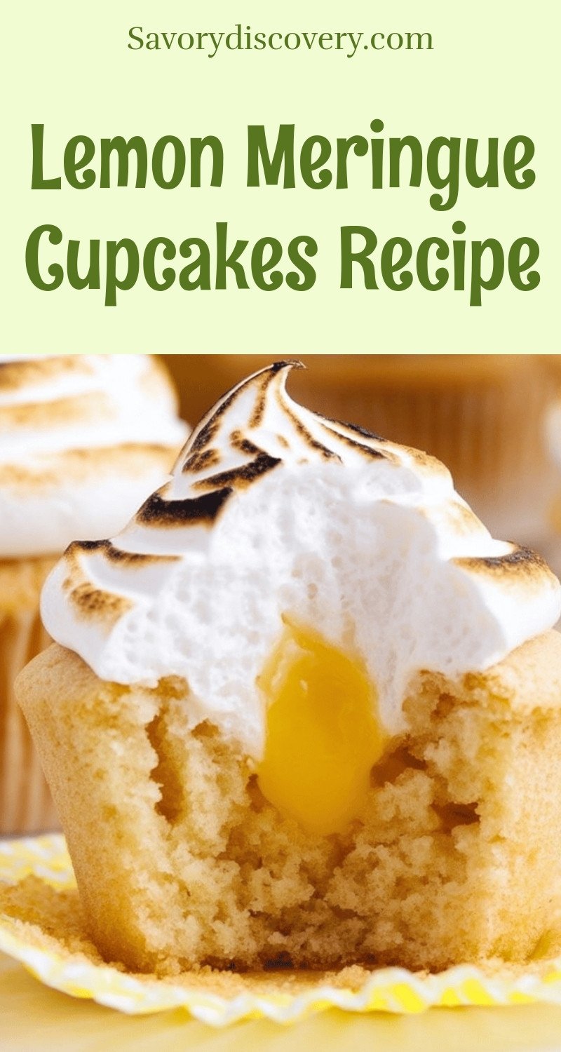 Lemon Meringue Cupcakes Recipe
