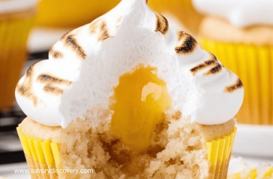 Lemon Meringue Cupcakes Recipe