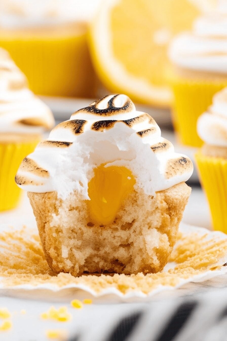 Lemon Meringue Cupcakes Recipe