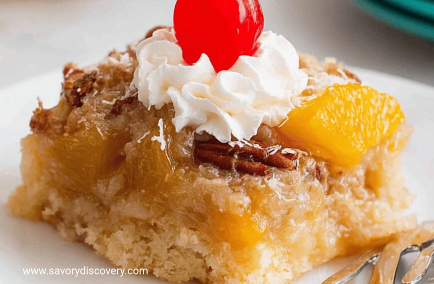 Old Fashioned Fruit Cocktail Cake Recipe