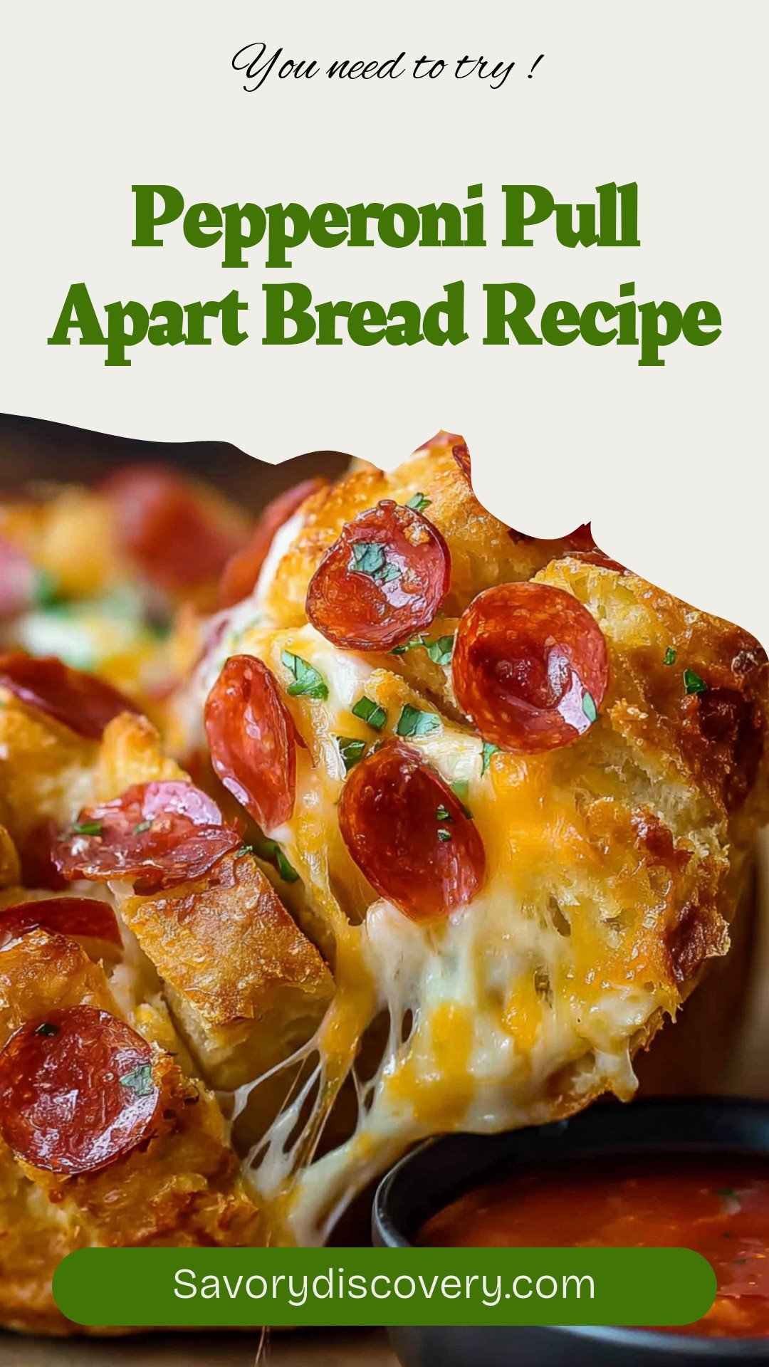 Pepperoni Pull Apart Bread Recipe