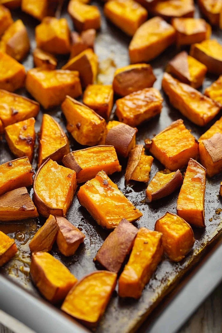Perfectly Caramelized Sweet Potato Wedges