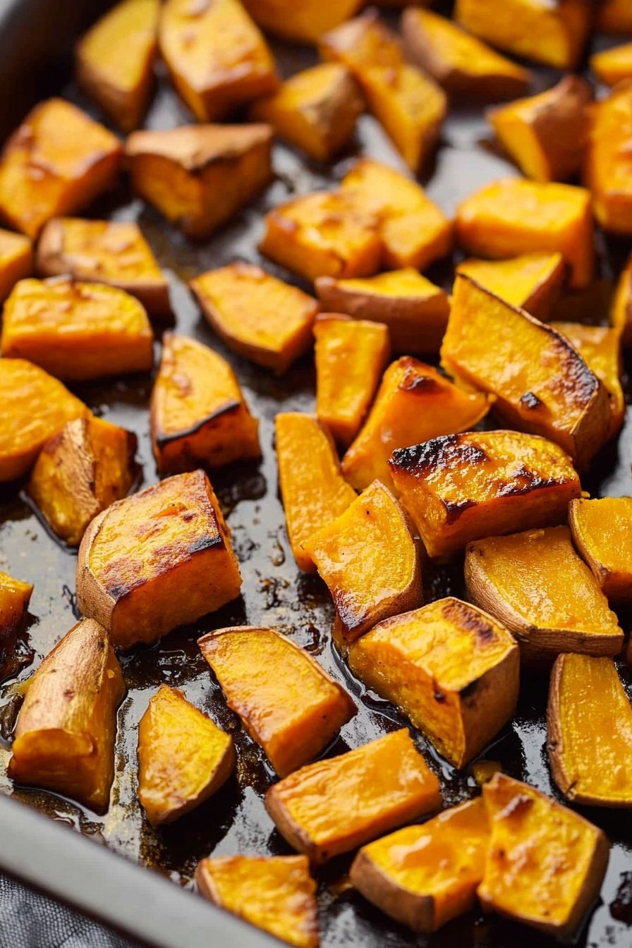 Perfectly Caramelized Sweet Potato Wedges