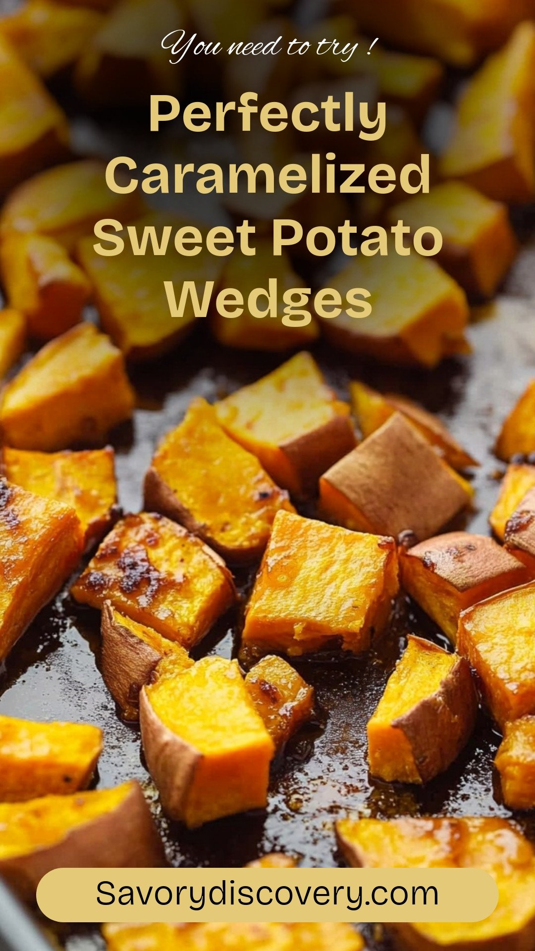 Perfectly Caramelized Sweet Potato Wedges