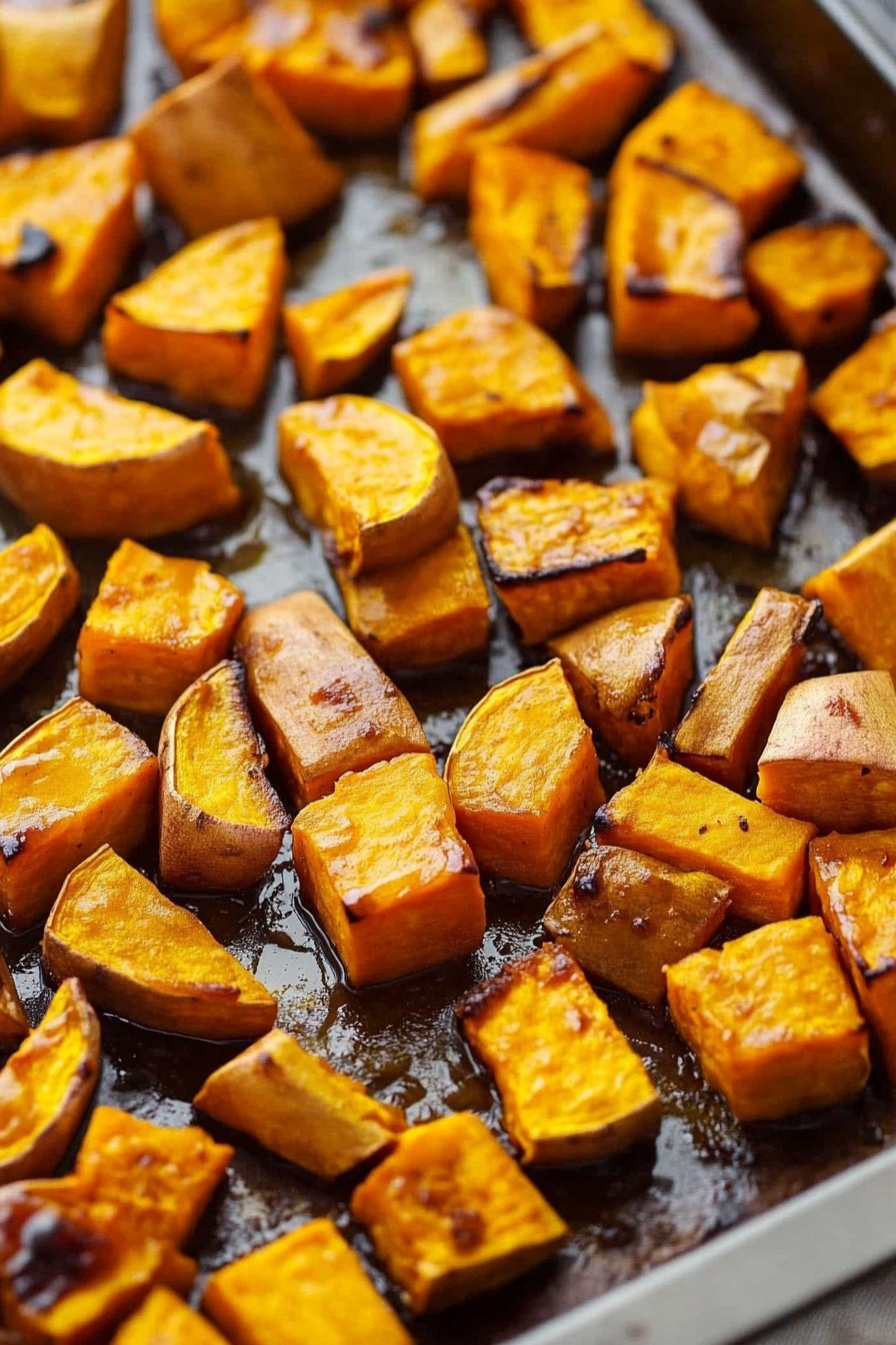 Perfectly Caramelized Sweet Potato Wedges