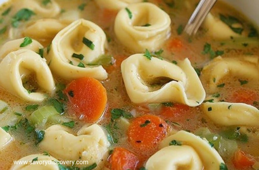 Quick 30-Minute Cheese Tortellini Soup