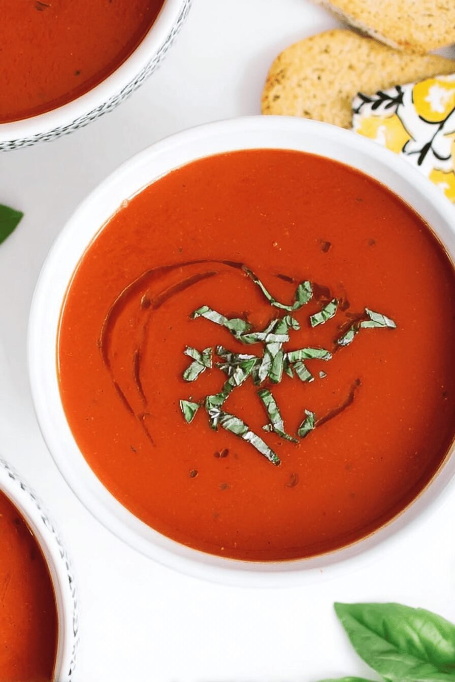Quick and Creamy Homemade Tomato Soup
