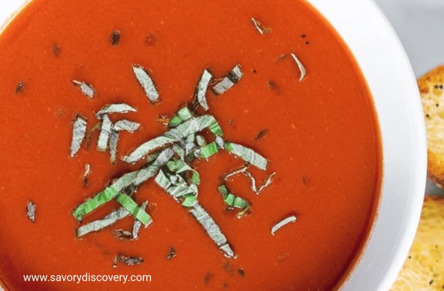 Quick and Creamy Homemade Tomato Soup