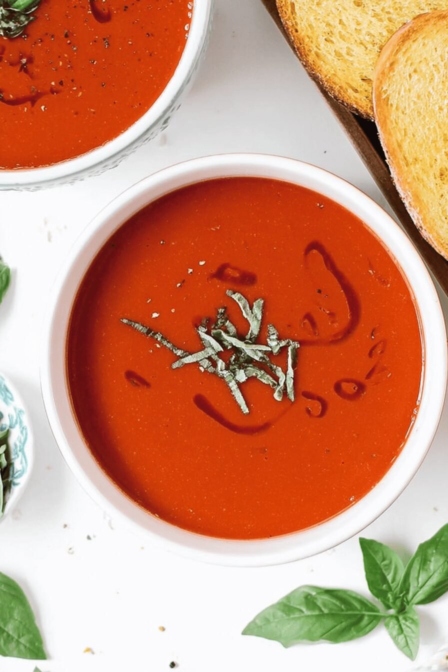 Quick and Creamy Homemade Tomato Soup