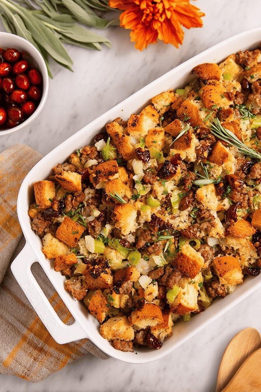 Sausage Stuffing Recipe for Holiday Meals