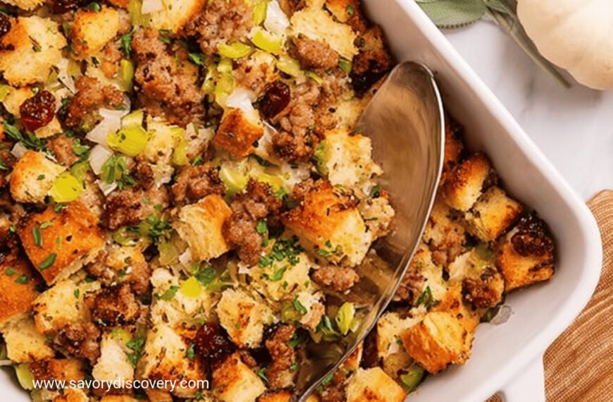 Sausage Stuffing Recipe for Holiday Meals