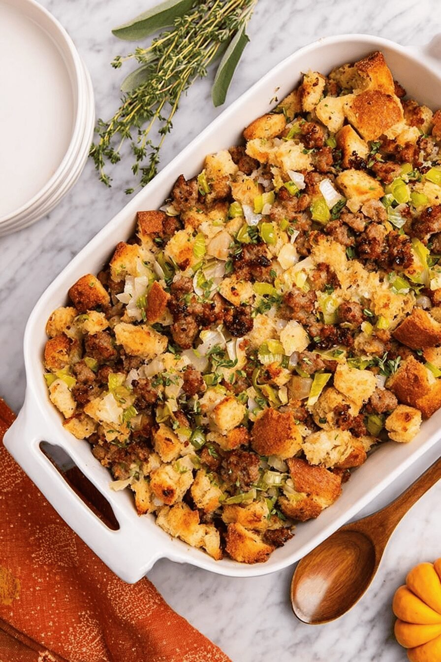 Sausage Stuffing Recipe for Holiday Meals