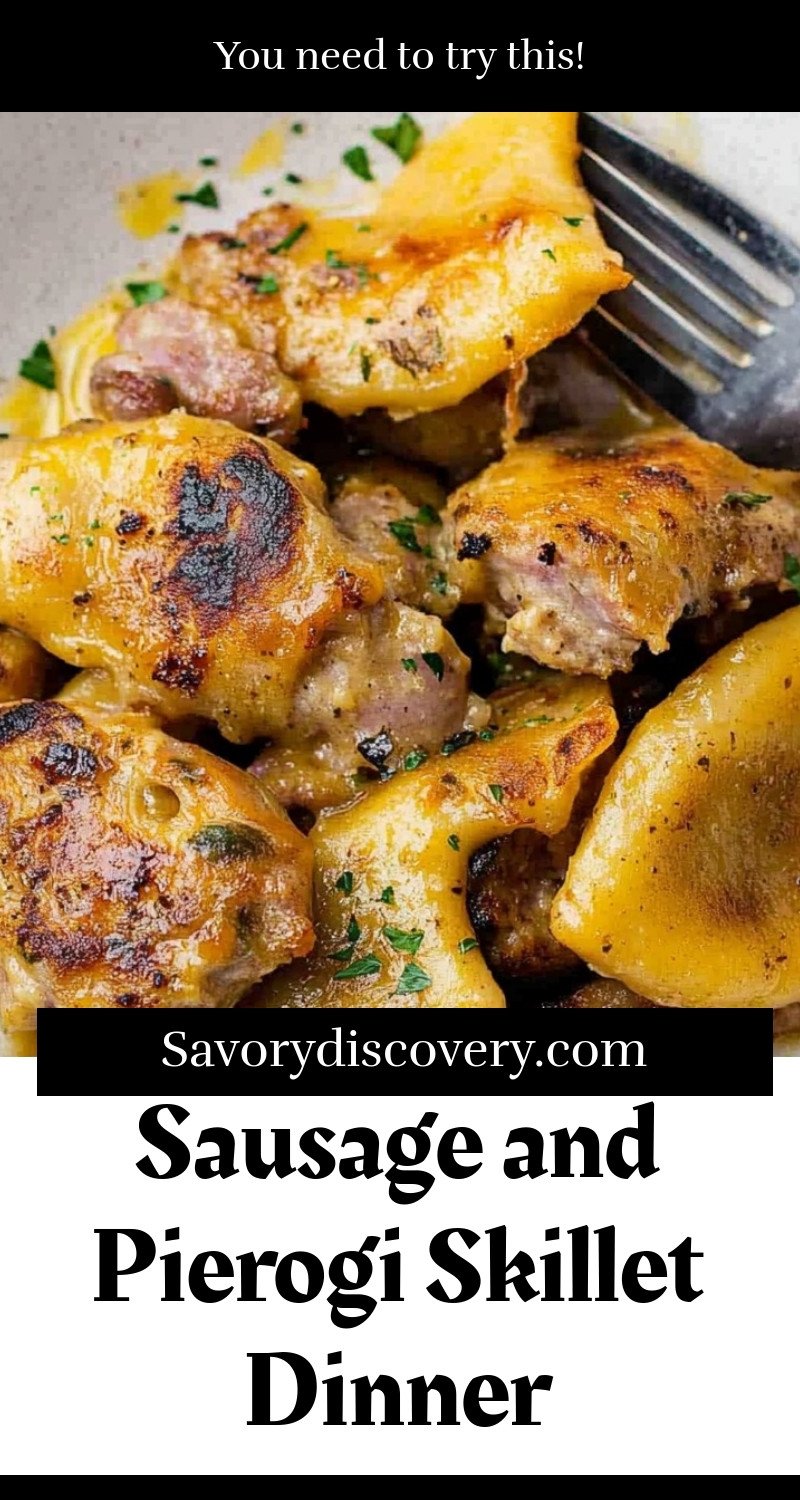 Sausage and Pierogi Skillet Dinner