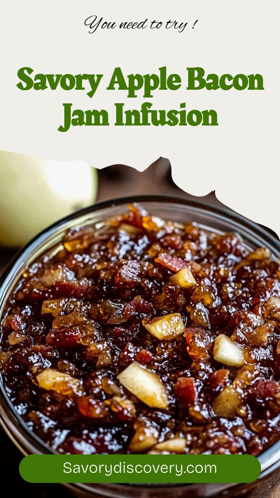 Savory Apple Bacon Jam Infusion