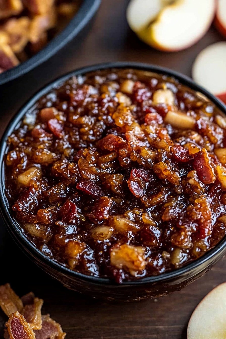 Savory Apple Bacon Jam Infusion