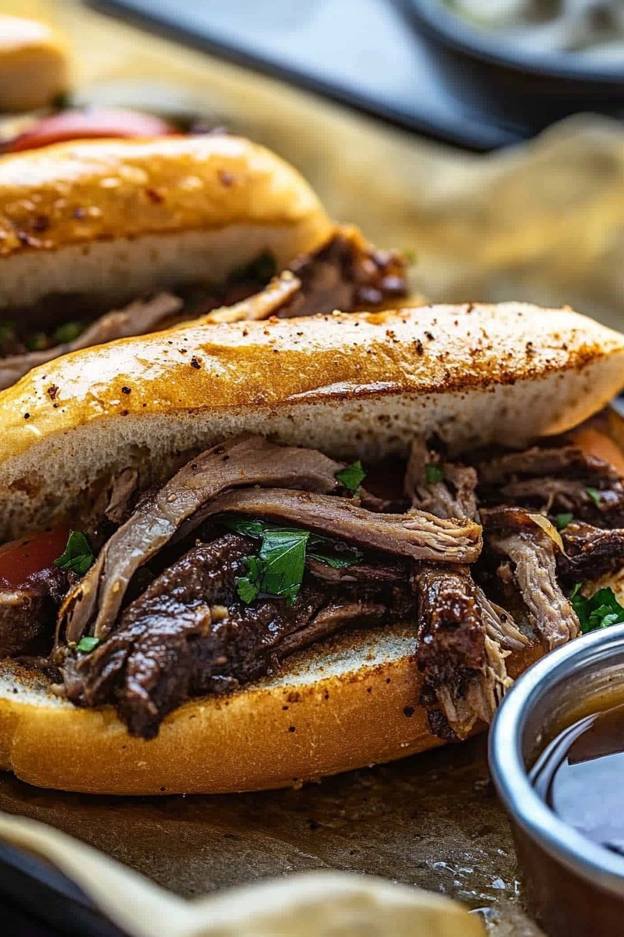 Savory Au Jus Sandwich Recipe