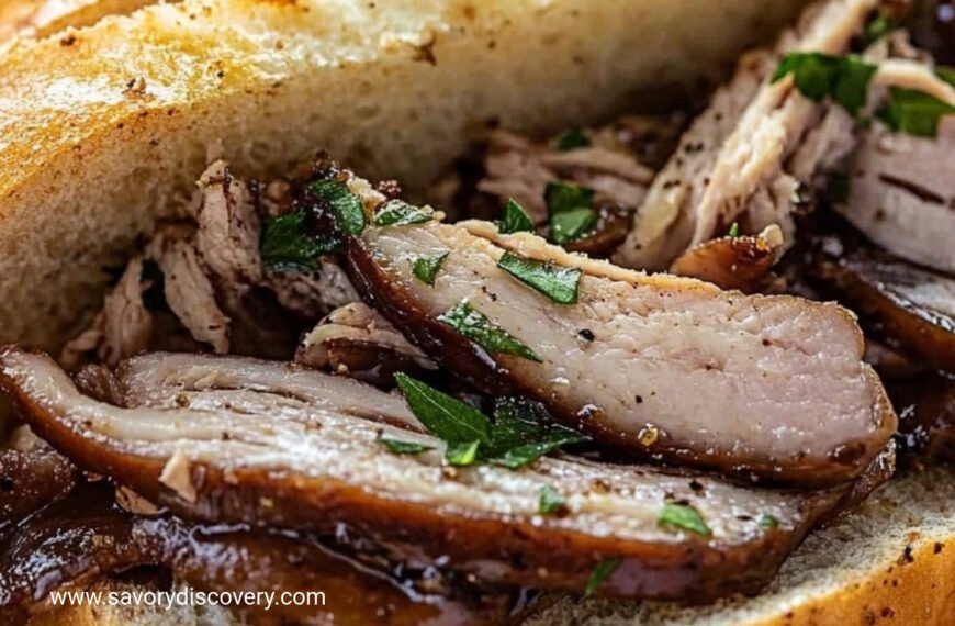 Savory Au Jus Sandwich Recipe