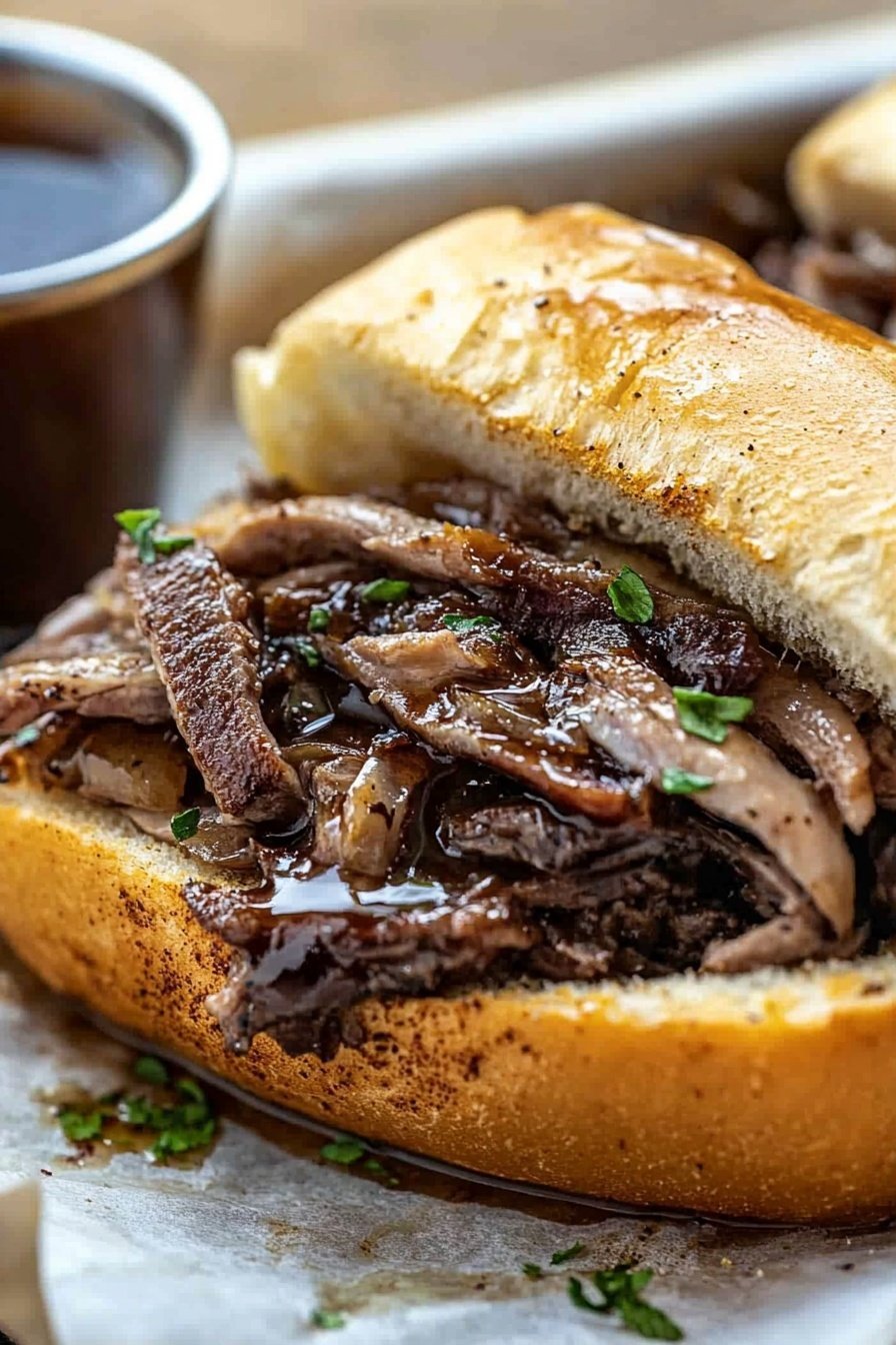 Savory Au Jus Sandwich Recipe