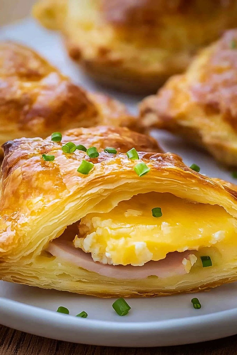 Savory Ham and Cheese Breakfast Pastries