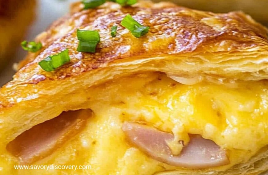 Savory Ham and Cheese Breakfast Pastries