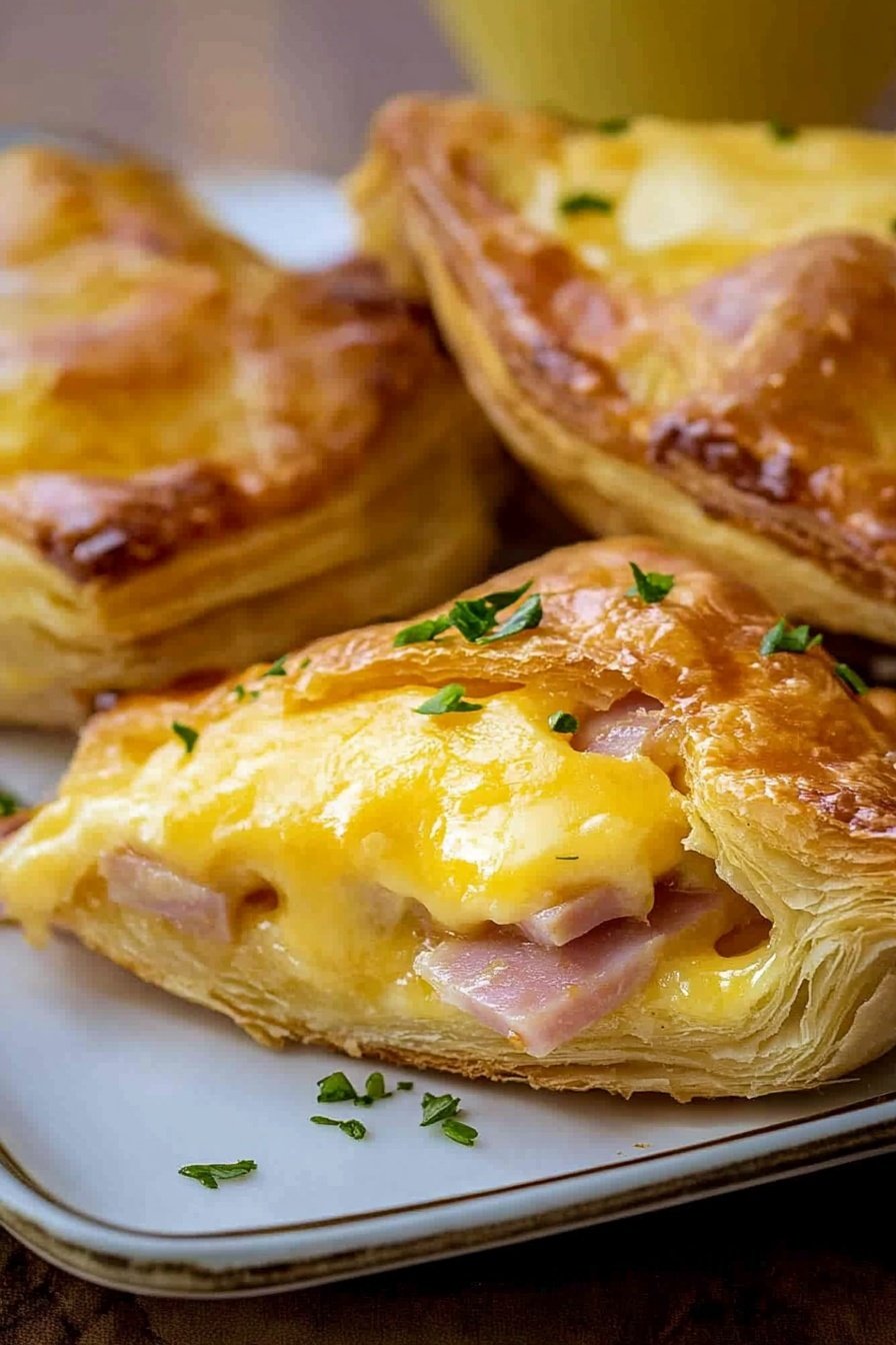 Savory Ham and Cheese Breakfast Pastries