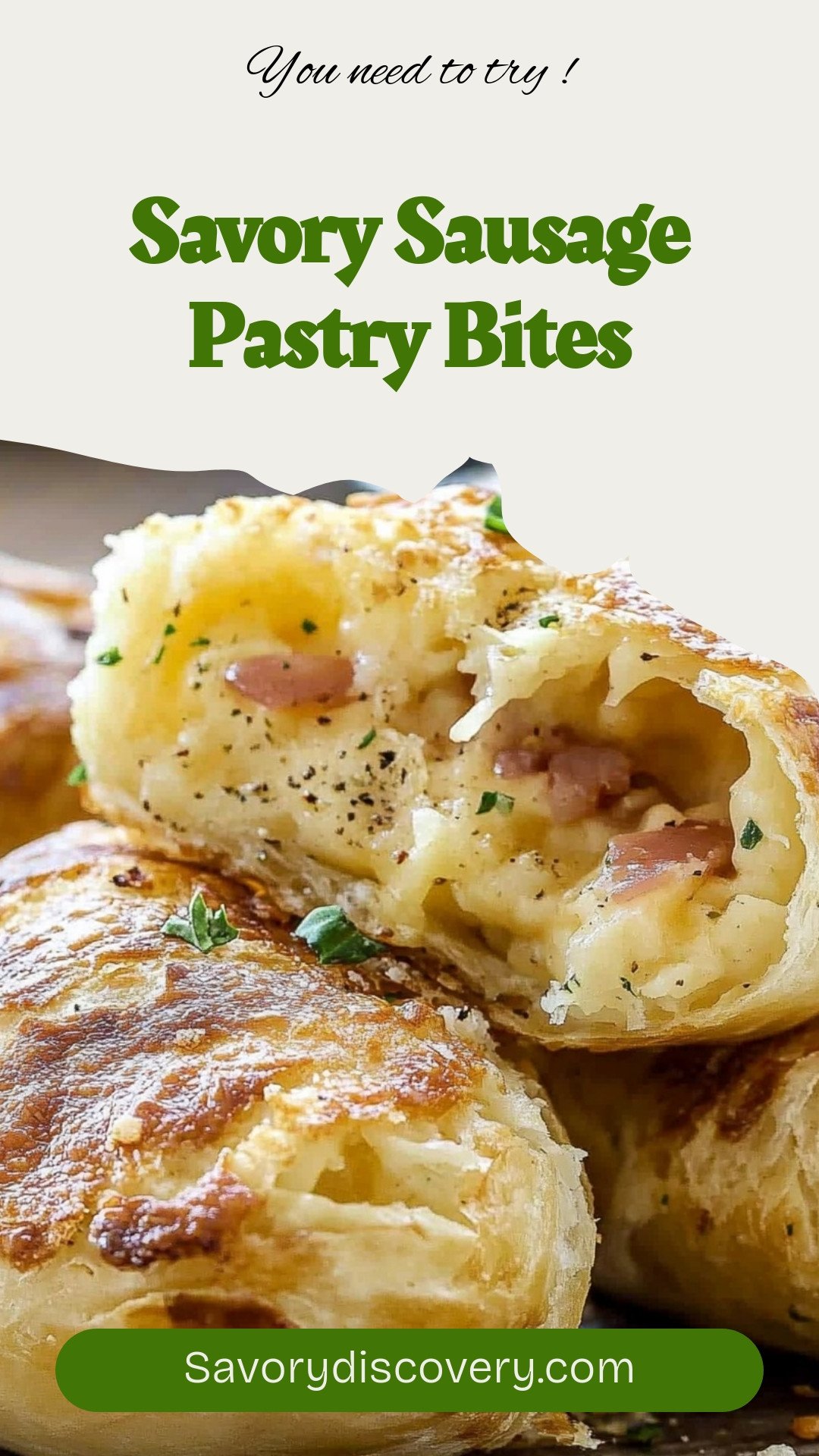 Savory Sausage Pastry Bites