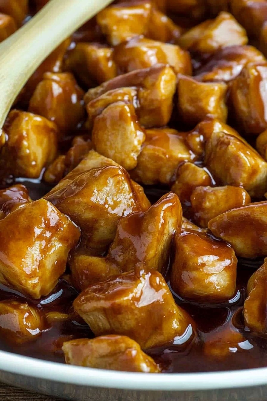 Simple Bourbon Chicken Recipe