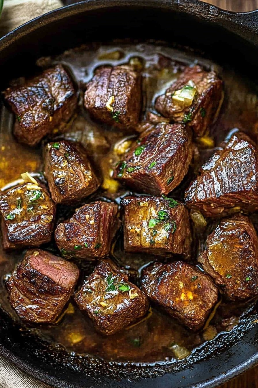 Sizzling Cowboy Steak Appetizer Bites