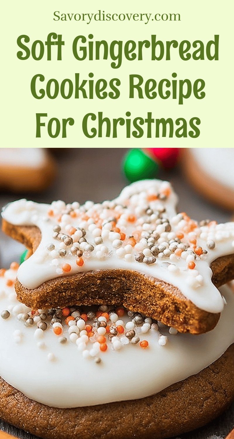 Soft Gingerbread Cookies Recipe For Christmas