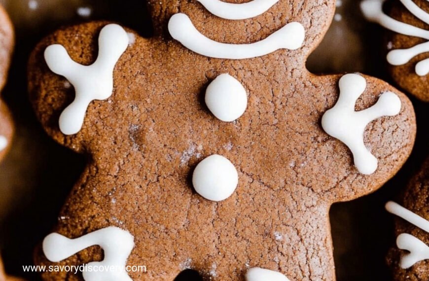 Soft Sourdough Gingerbread Cookie Recipe