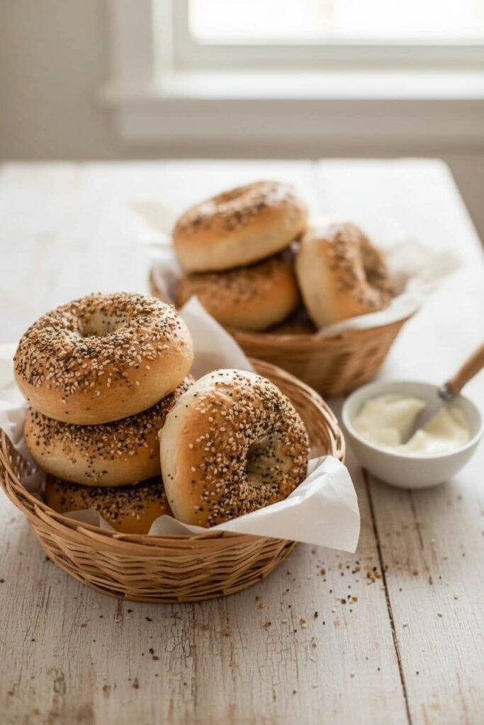 Sourdough Bagels Recipe for Homemade Baking