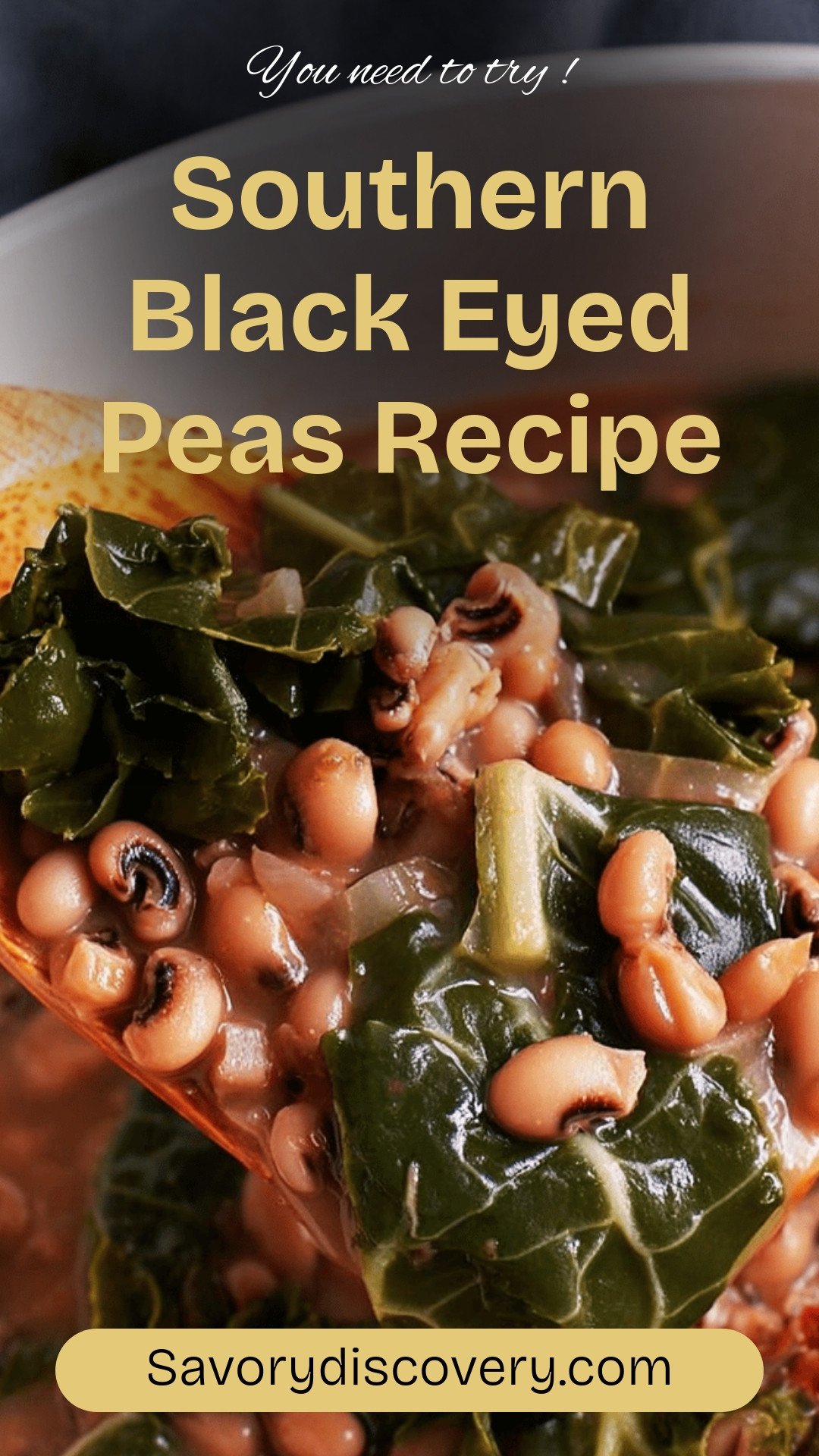Southern Black Eyed Peas Recipe