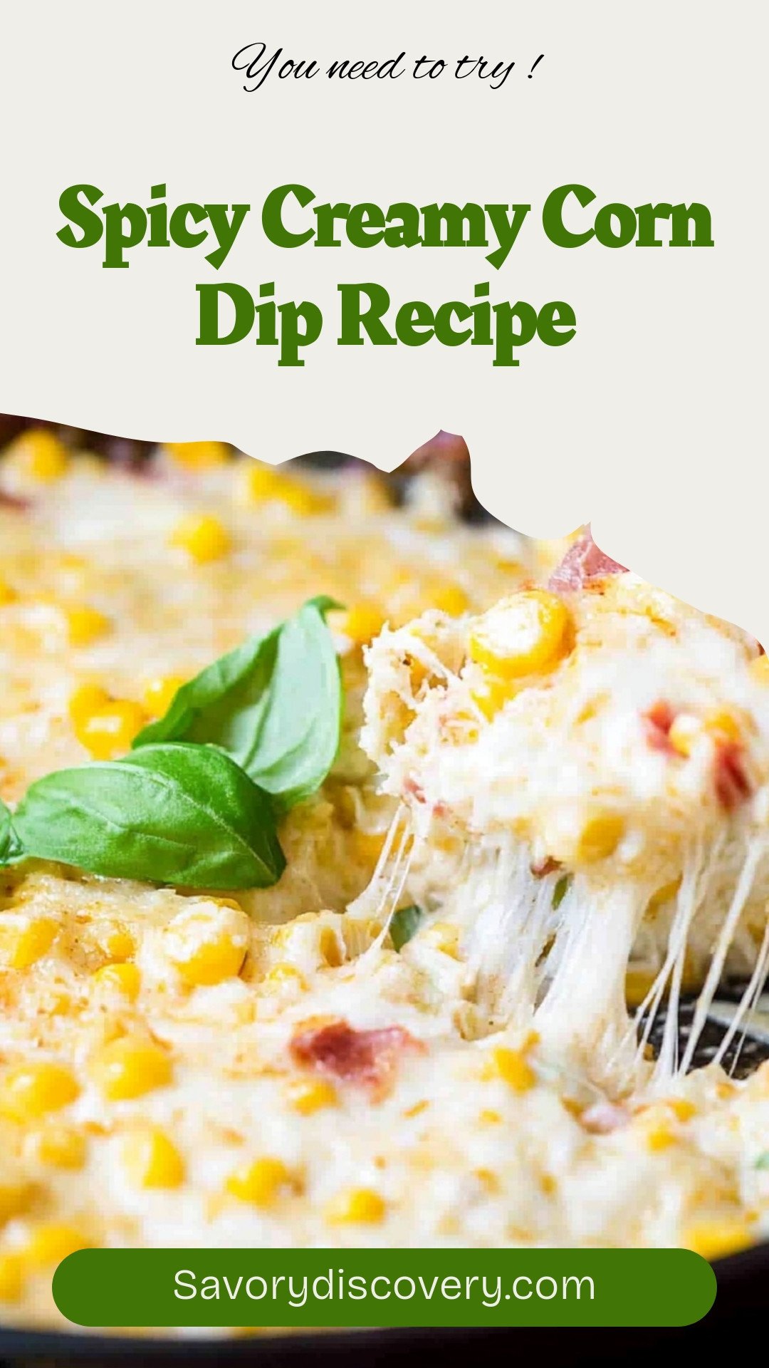 Spicy Creamy Corn Dip Recipe