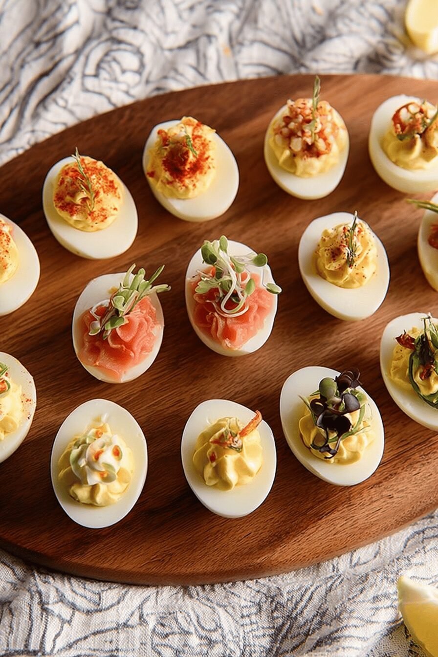 Spicy Deviled Egg Flight Tasting Experience